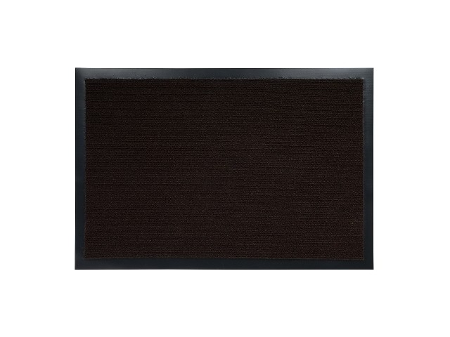 Коврик влаговпитывающий ребристый TRIP 40х60 см коричневый 24188